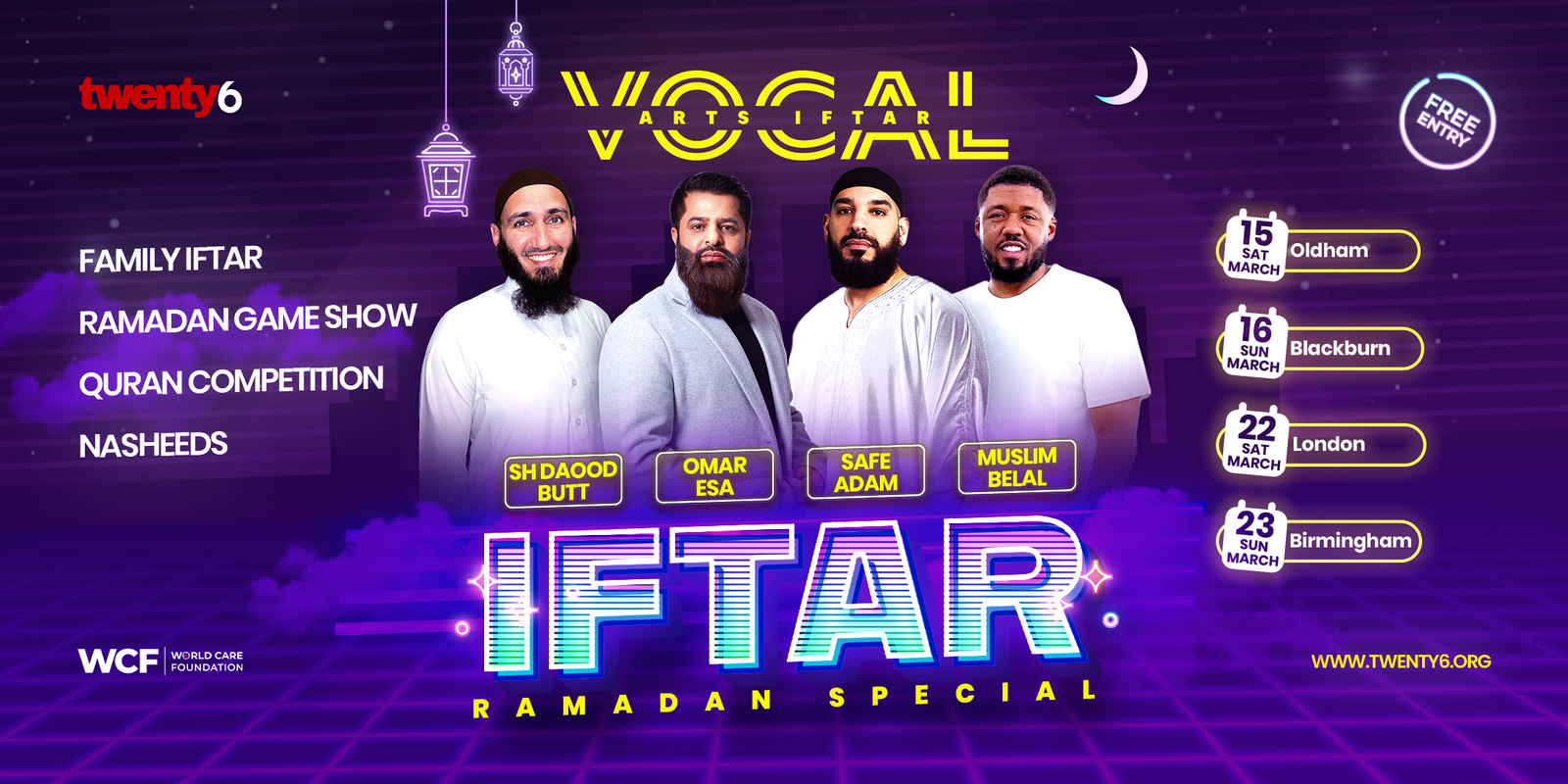 VOCAL ARTS IFTAR